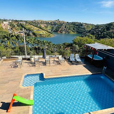 Chacara Gama Em Condominio Igarata-Sp - Jacuzzi Com Hidromassagem, Piscina E Sauna מראה חיצוני תמונה