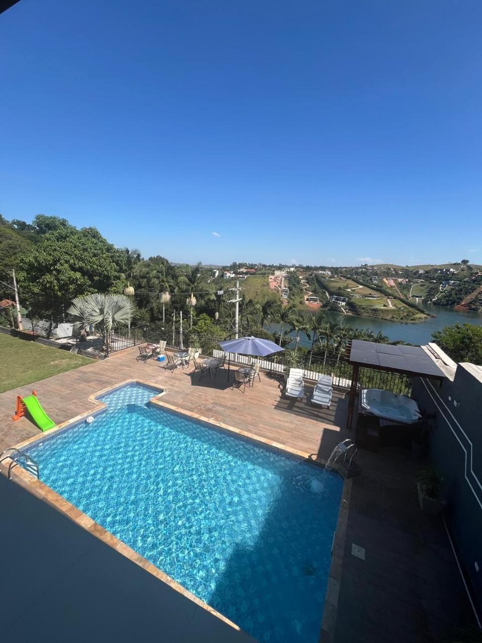 Chacara Gama Em Condominio Igarata-Sp - Jacuzzi Com Hidromassagem, Piscina E Sauna מראה חיצוני תמונה